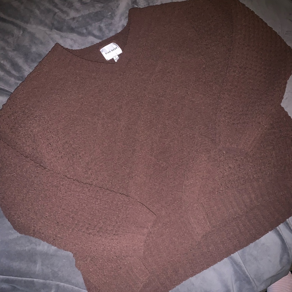 Womens Brown Sweater